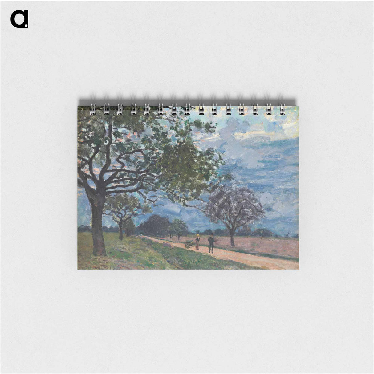 The Road from Versailles to Louveciennes - アルフレッド シスレー Memo.