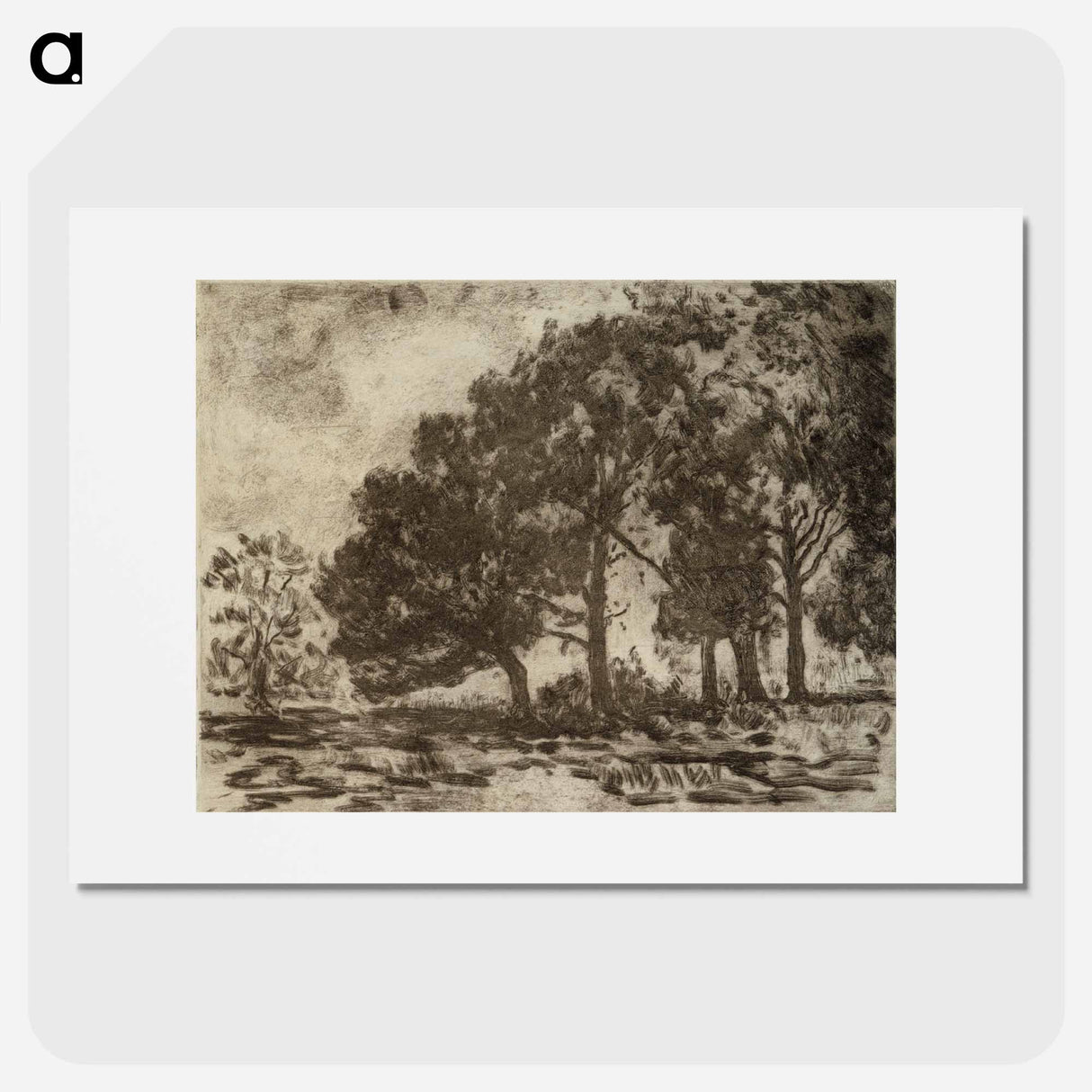 Wood - アルフレッド ウィリアム フィンチ Poster.