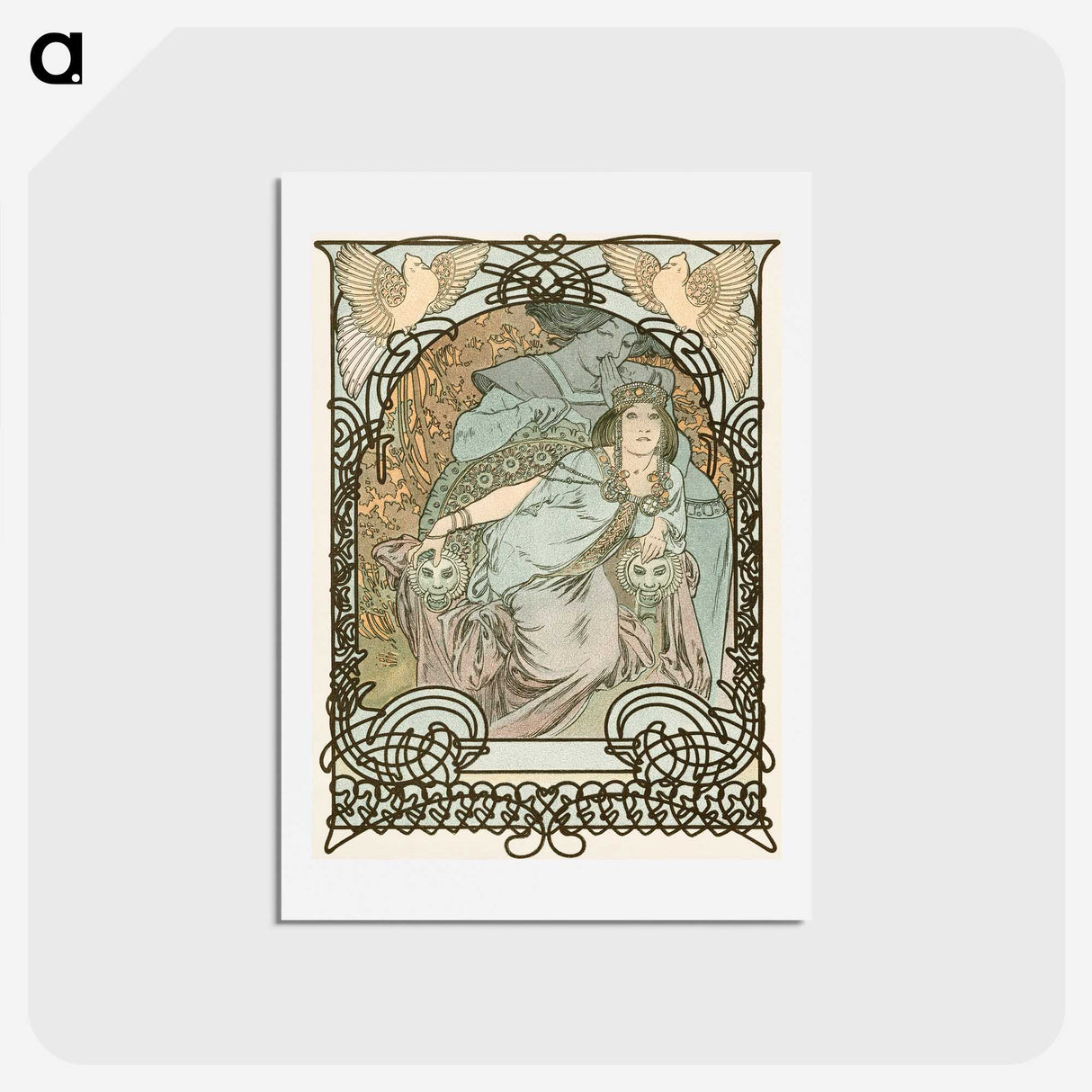 1-31_Alphonse-Mucha_hagaki