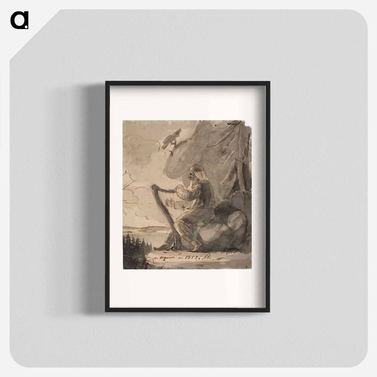 Väinämöinen - アンダース エクマン Poster.