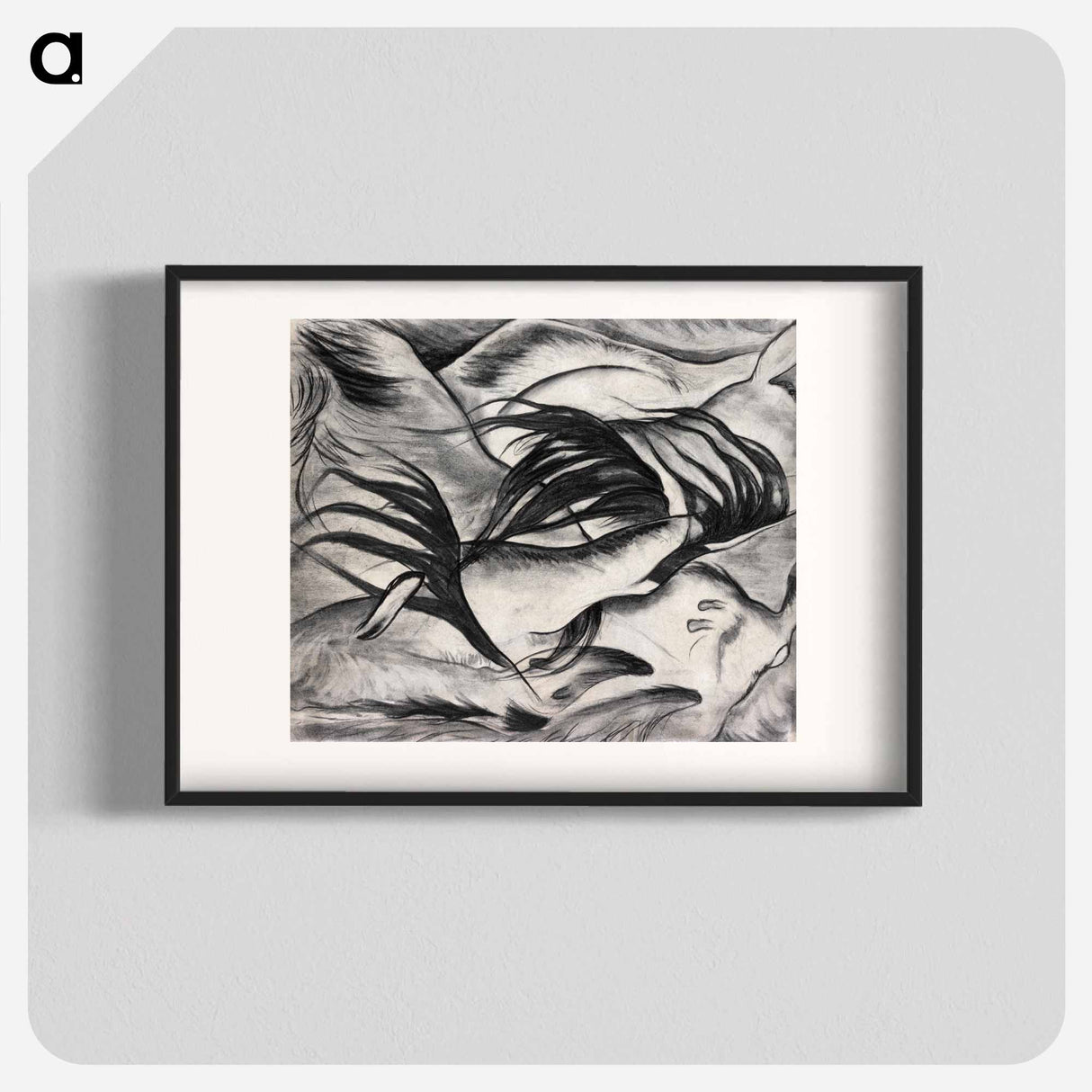 Arthur Dove's Goats - アーサー ダヴ Poster.