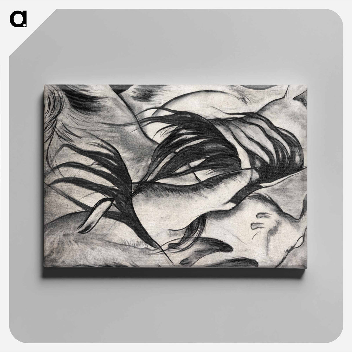 Arthur Dove's Goats - アーサー ダヴ Canvas.