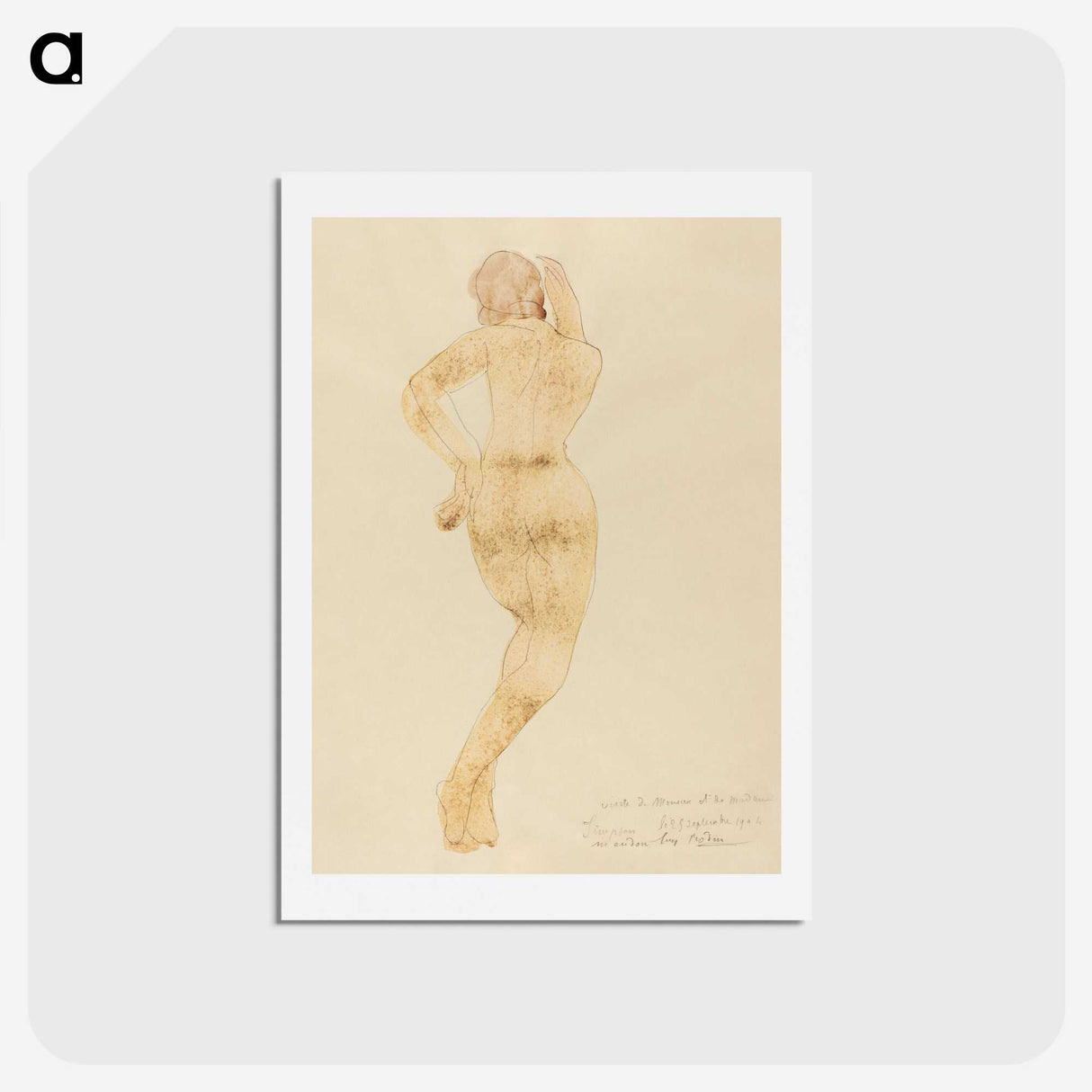 1-31_Auguste-Rodin_hagaki