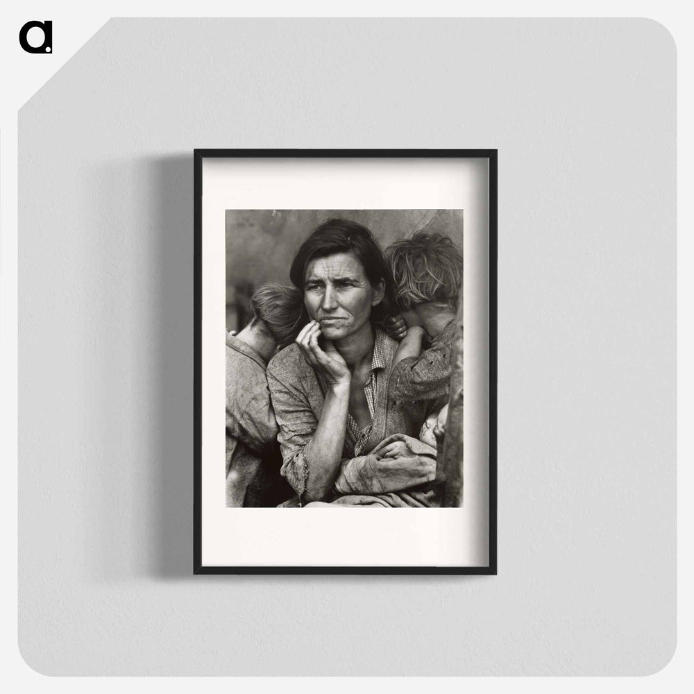 Migrant Mother, Nipomo, California - Dorothea Lange Poster.