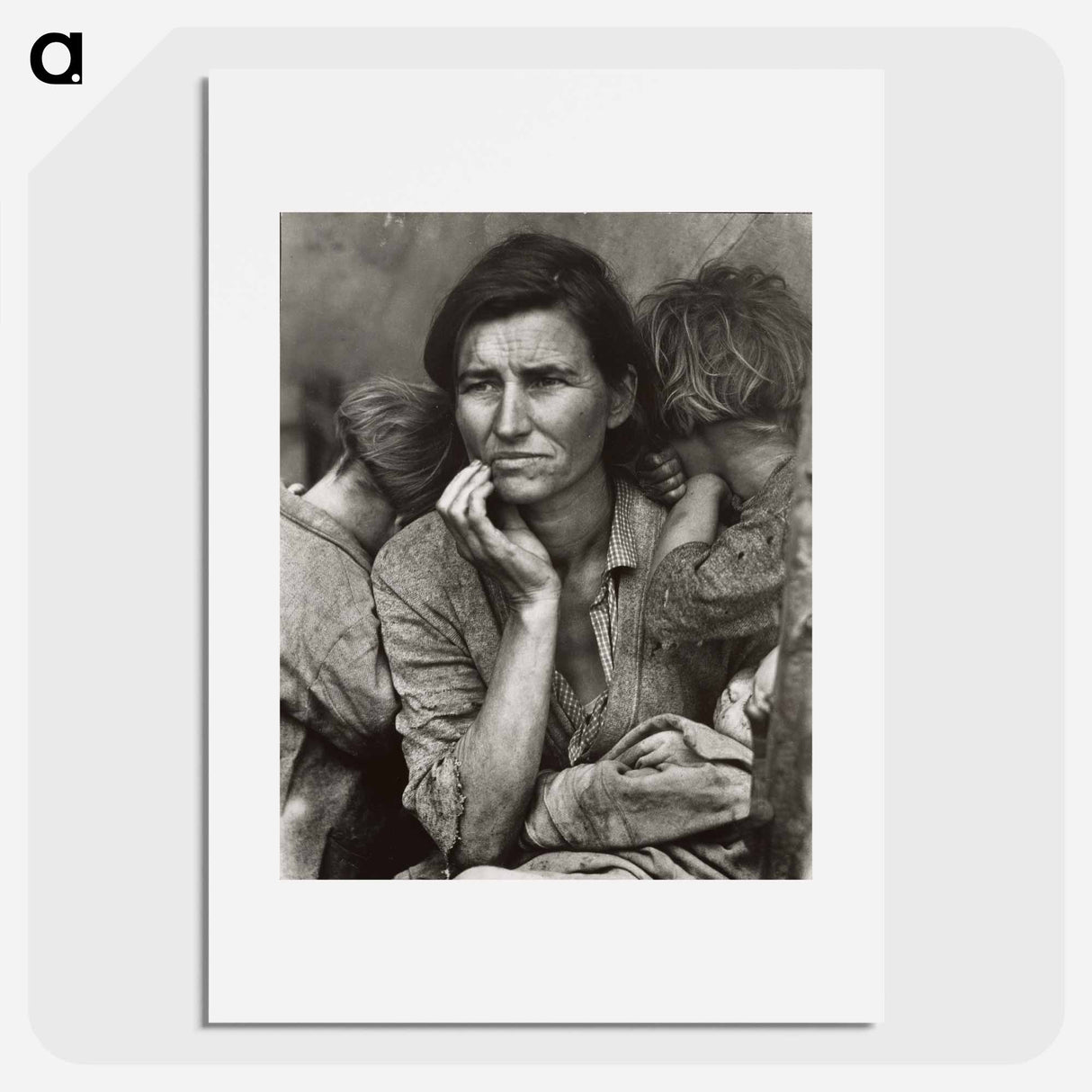 Migrant Mother, Nipomo, California - Dorothea Lange Poster.