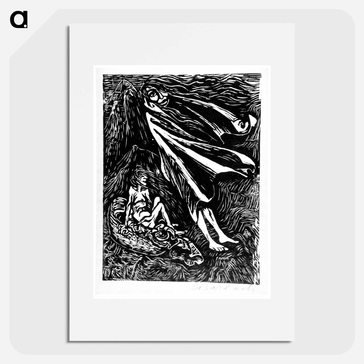 Witch's journey - エルンスト ハインリヒ バルラッハ Poster.