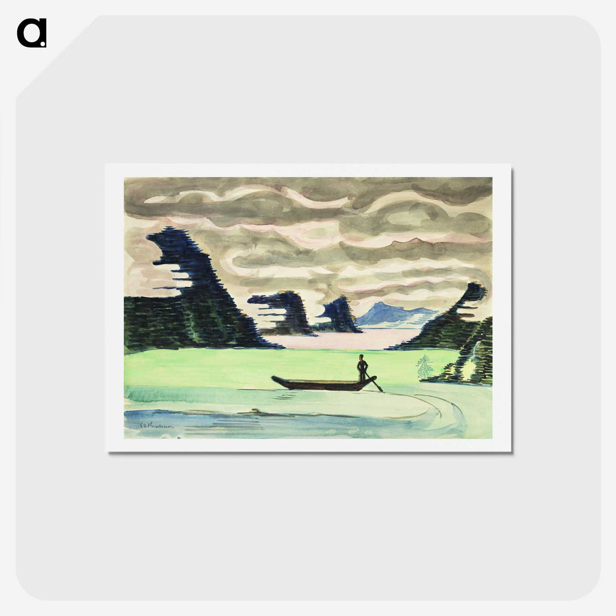 1-31_Ernst-Ludwig-Kirchner_hagaki