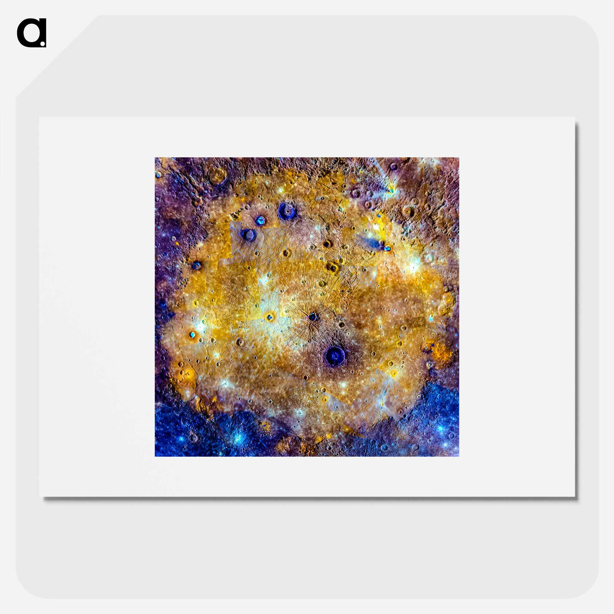 アートポスター-Caloris Basin Mosaic
- ハッブル画像 Poster.