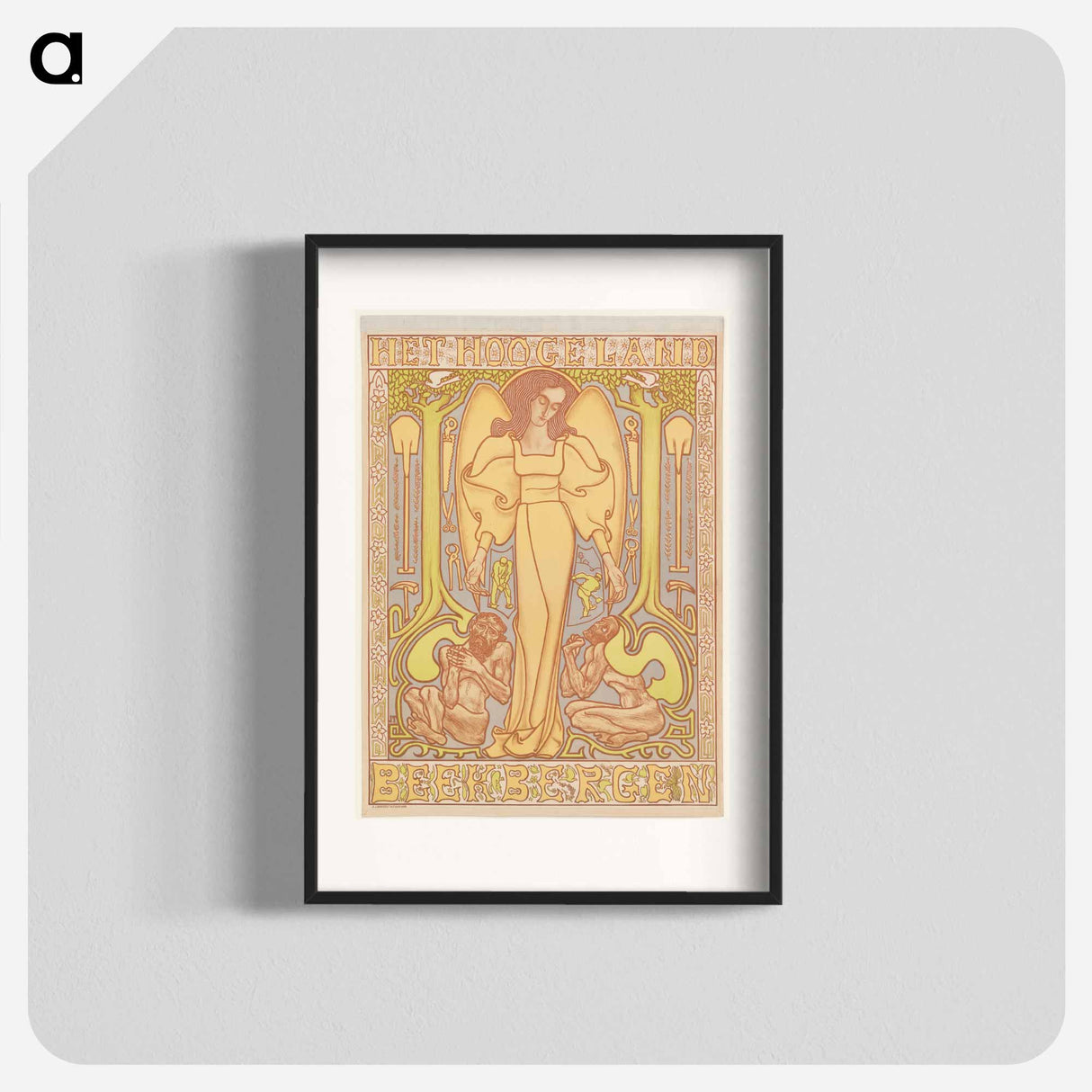 The Hoogeland, Beekbergen - Jan Toorop Poster.