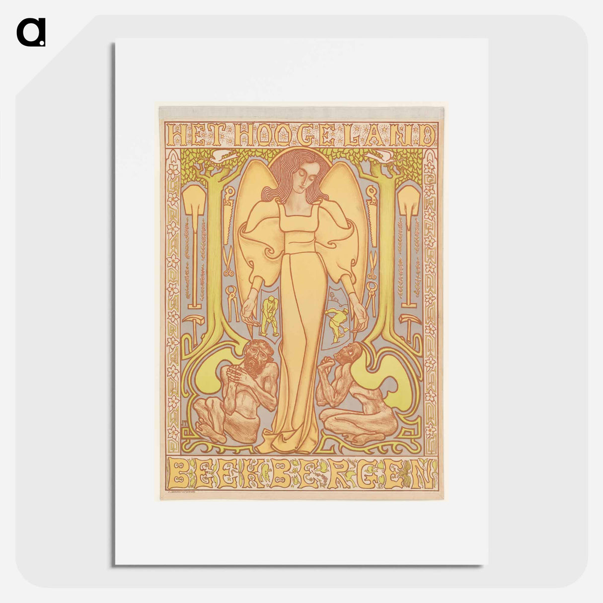 The Hoogeland, Beekbergen - Jan Toorop Poster.