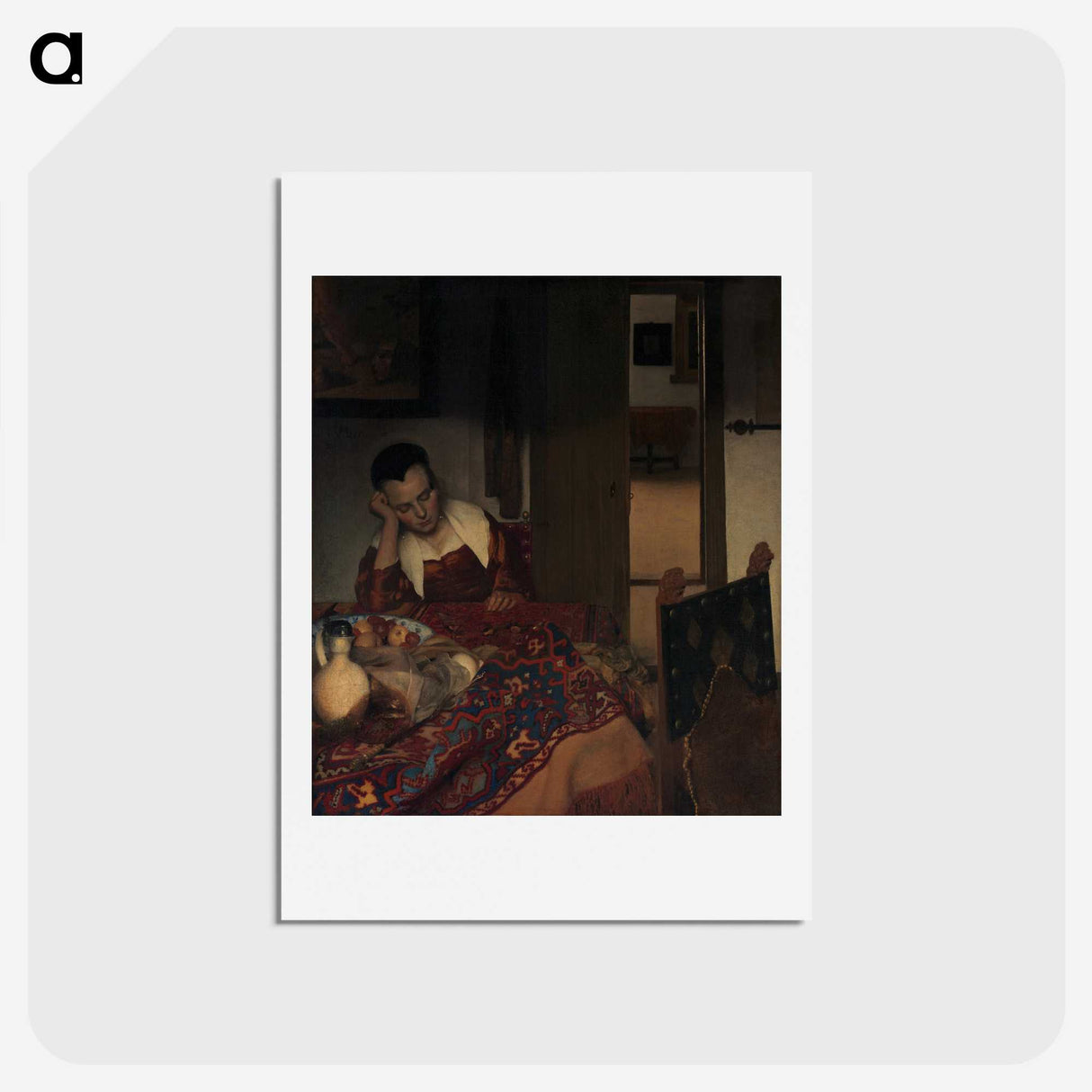 1-31_Johannes-Vermeer_hagaki