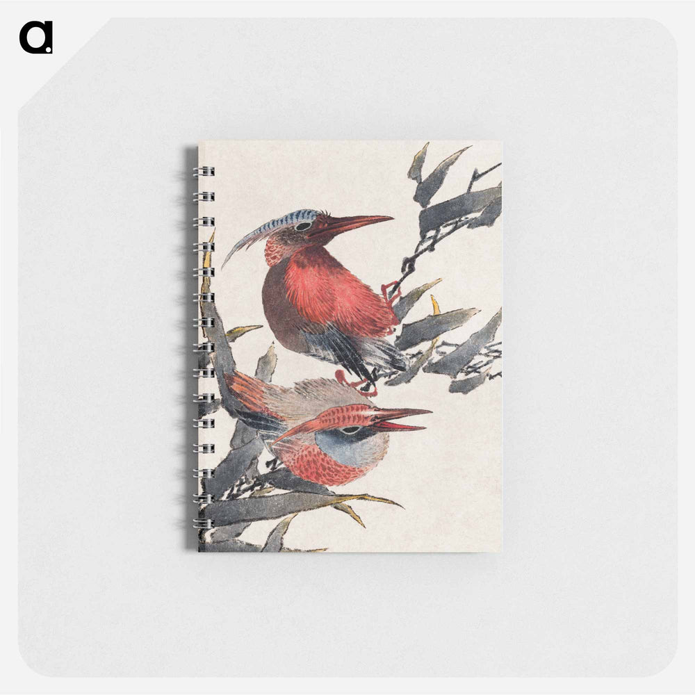 Katsushika Hokusai's birds - 葛飾 北斎 Memo.