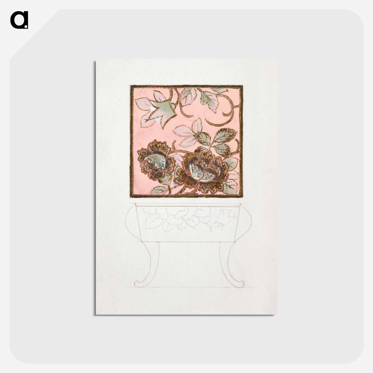 アートポストカード-Side Table Design
- ノリタケ工場 Postcard.