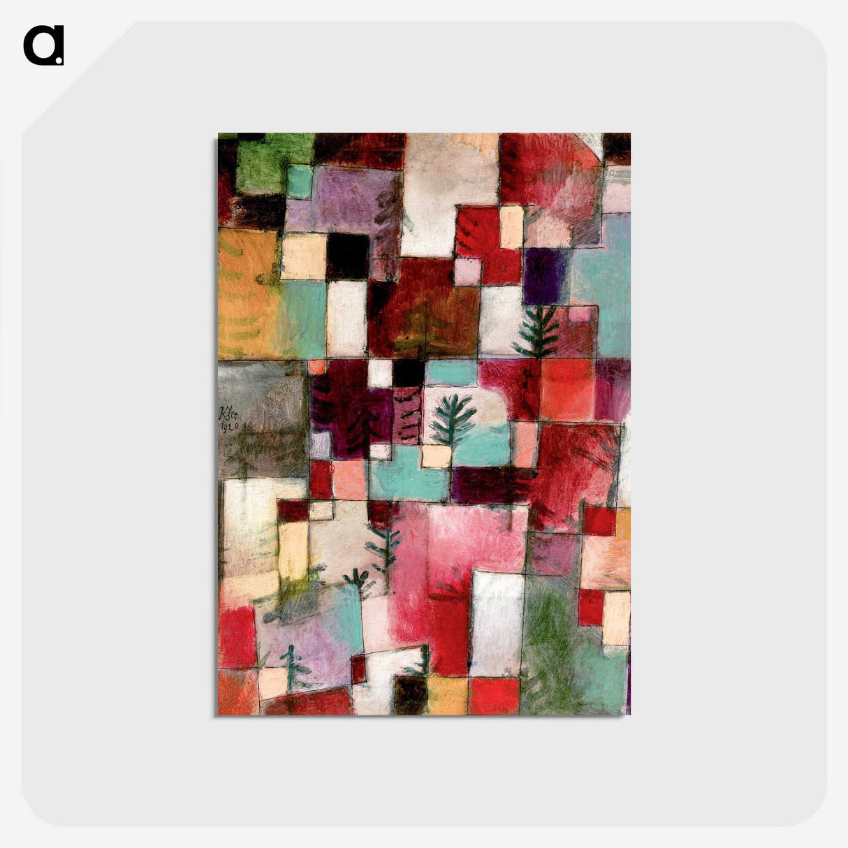 1-31_Paul-Klee_postcard