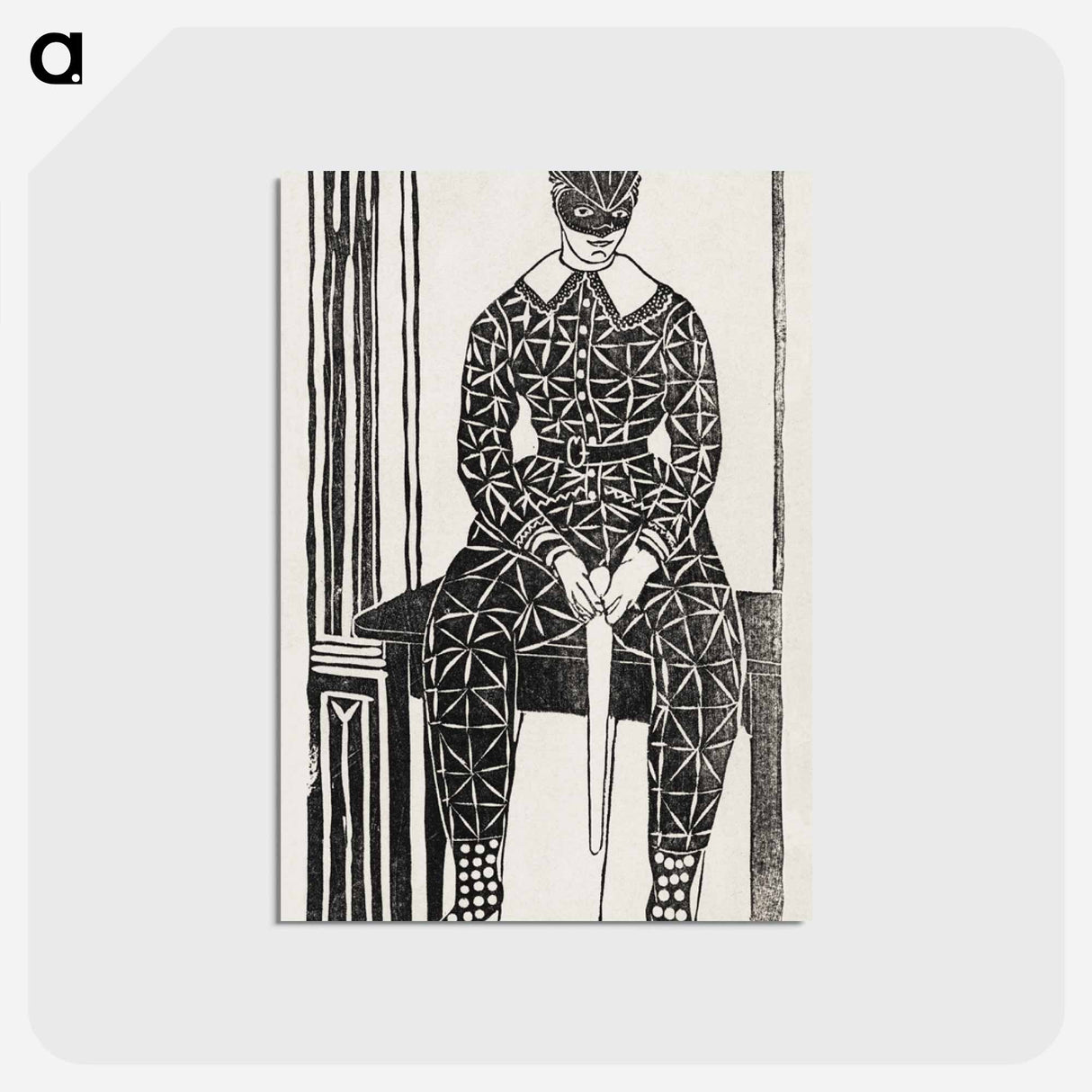 Harlequin
- サミュエル ジェスルン Postcard.