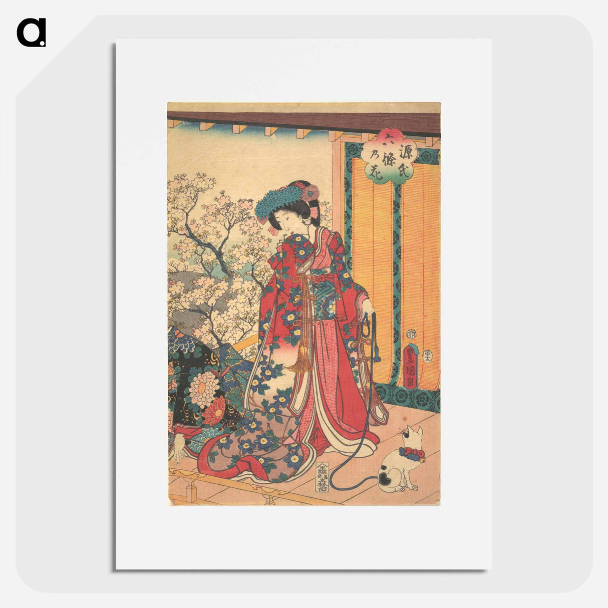 アートポスター-Genji Roku No Hana
- 歌川 国貞 Poster.