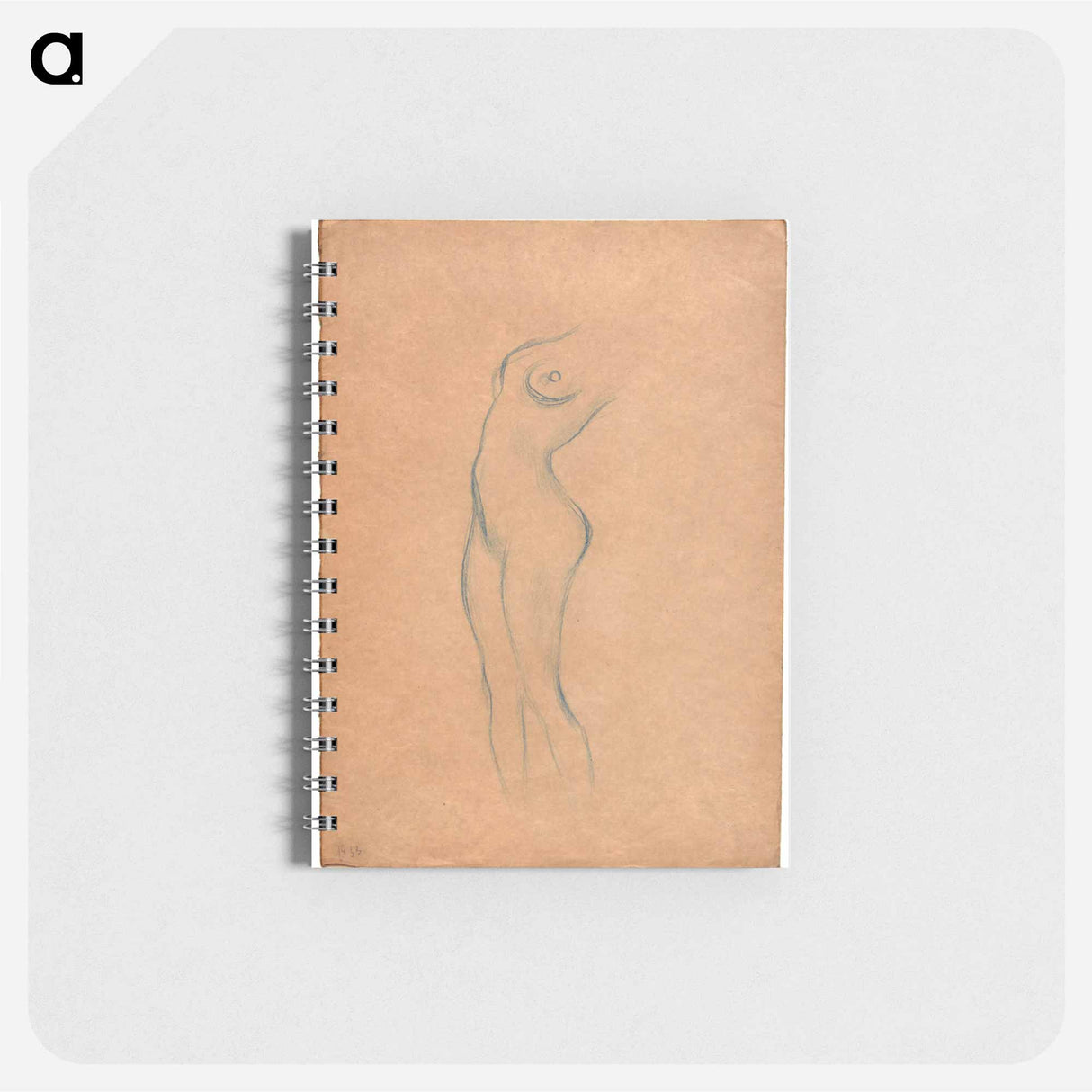 アートメモ帳-Standing Female Nude
- ウィーン博物館 Memo.