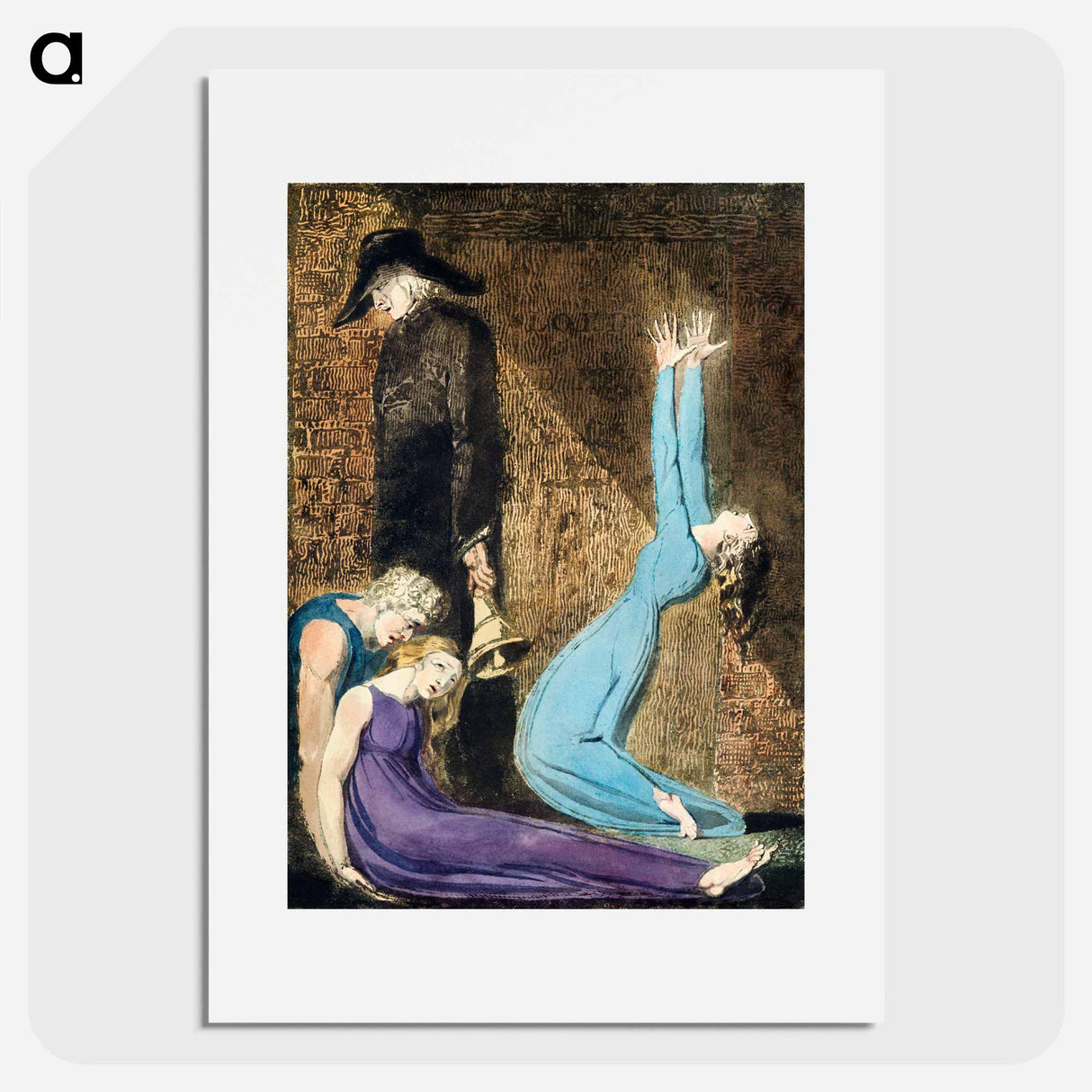 A Prophecy - William Blake Poster.