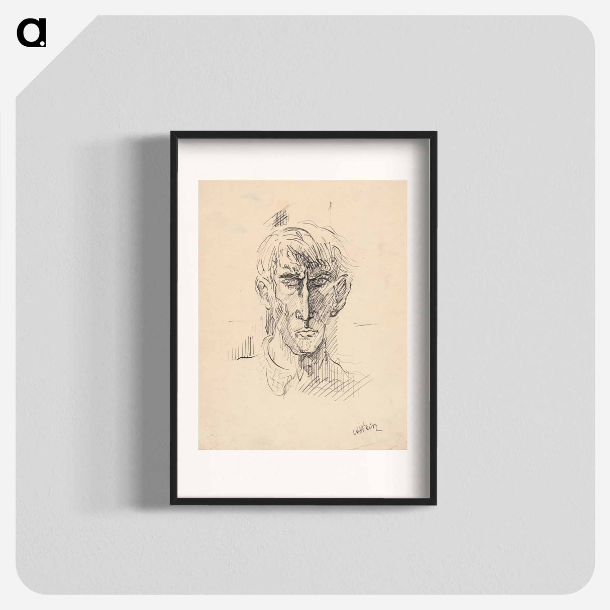 Self portrait - アーノルド ピーター ワイズ クビンチャン Poster.