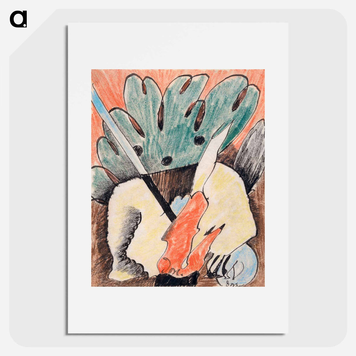 Untitled - アーサー ダヴ Poster.