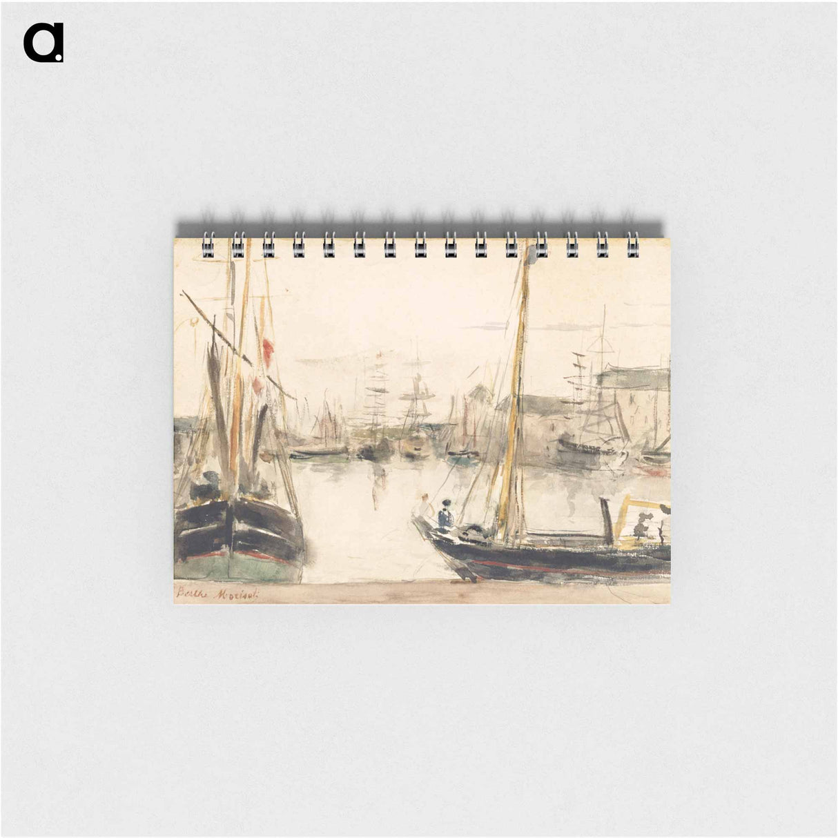 アートメモ帳-Ships in the Harbor
- デトロイト美術館 Memo.