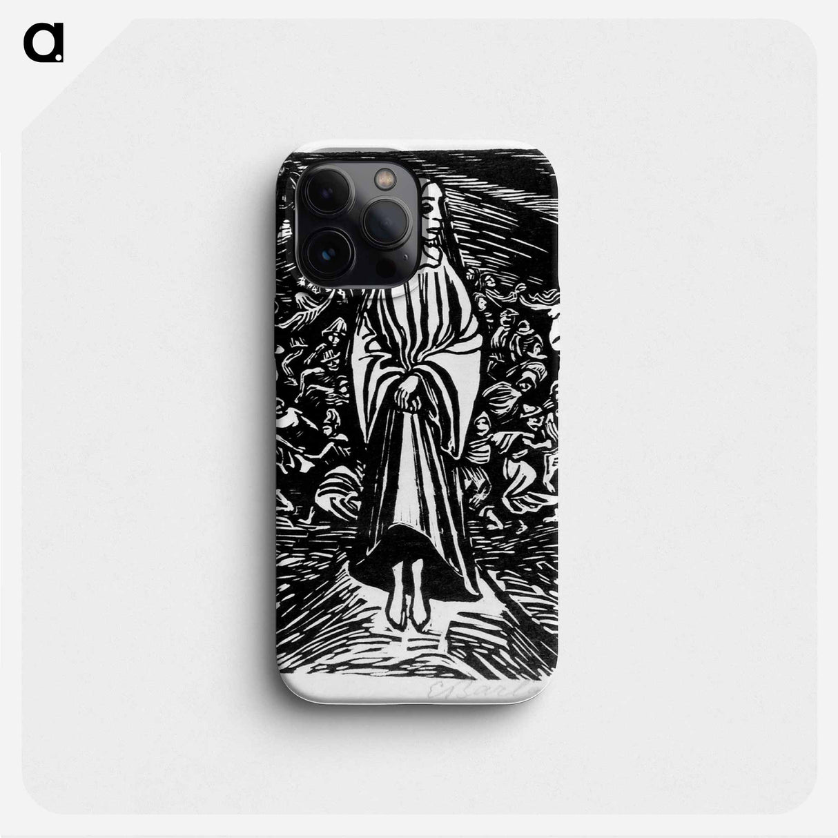 Gretchen - エルンスト ハインリヒ バルラッハ Phone Case.