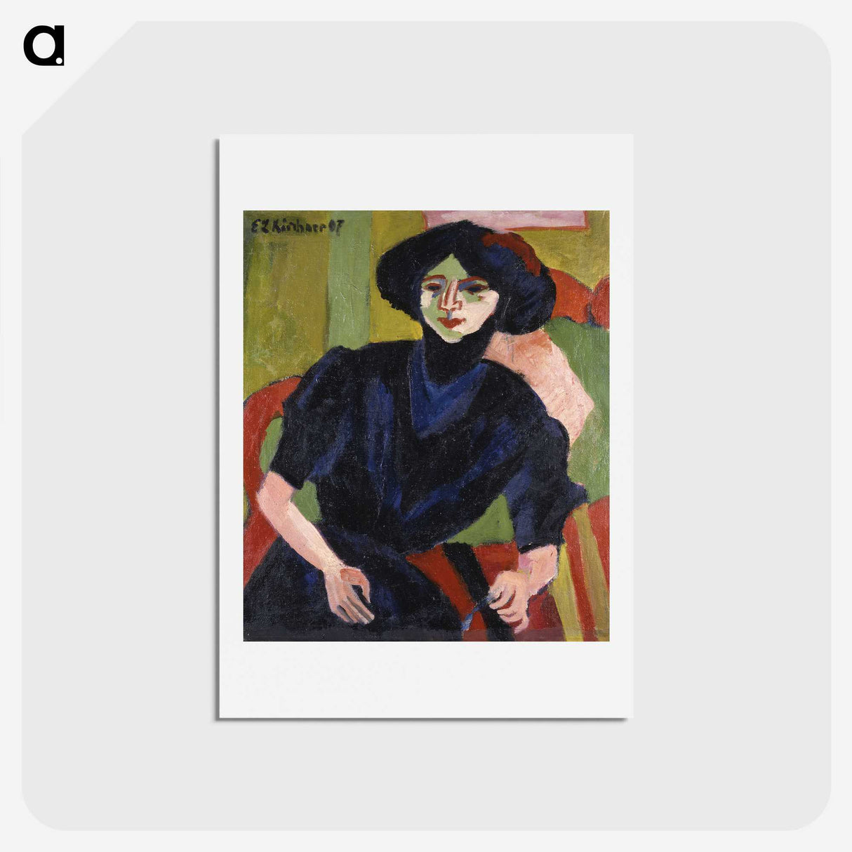 1-32_Ernst-Ludwig-Kirchner_hagaki