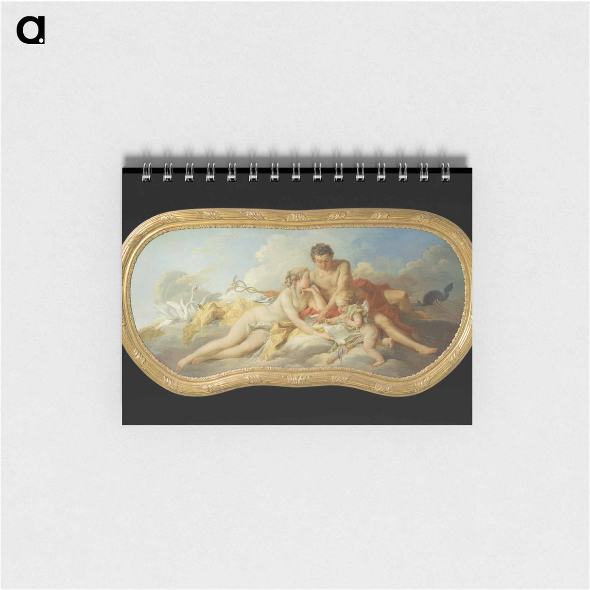 Venus and Mercury Instructing Cupid - フランソワ ブーシェ Memo.