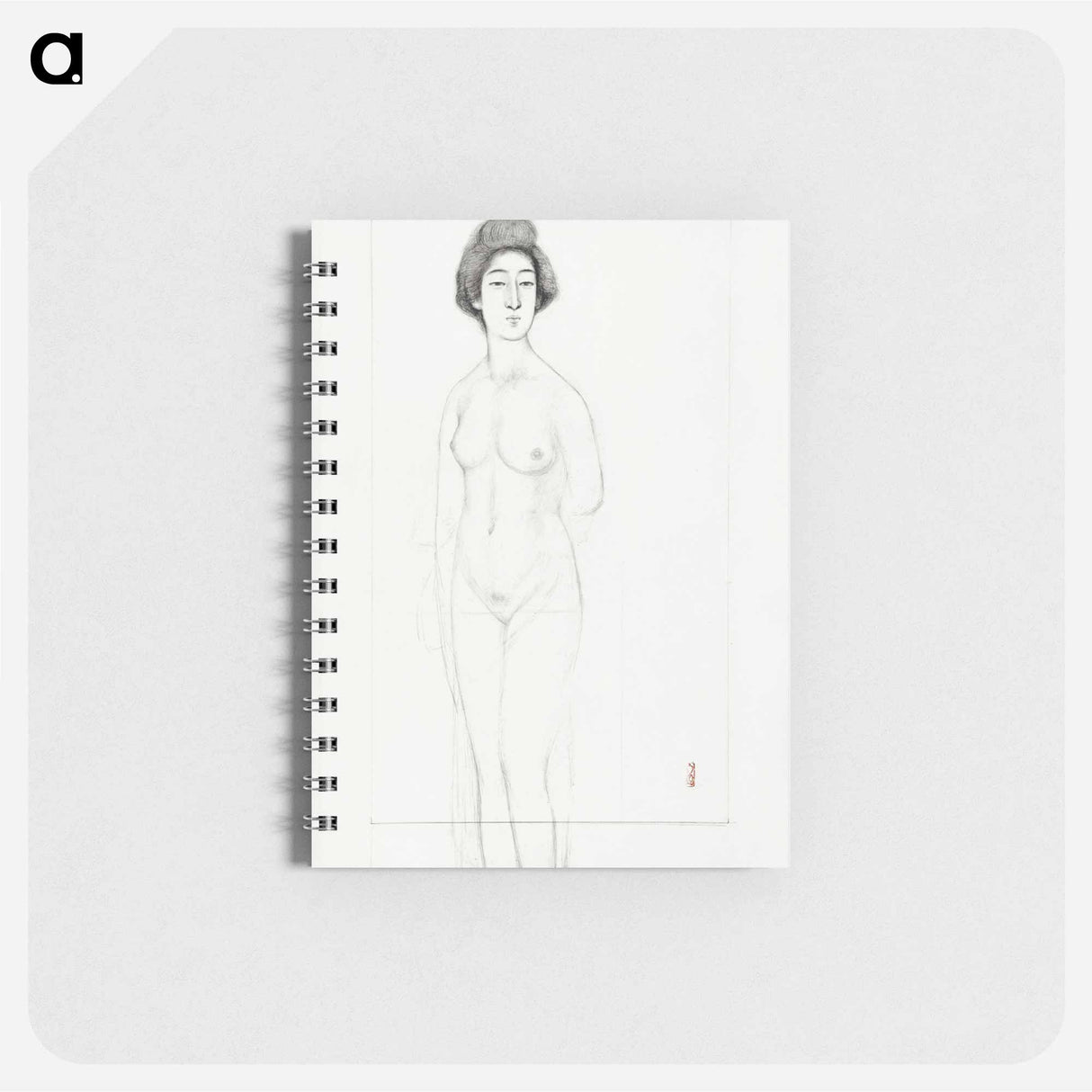 アートメモ帳-Nude Figure Study
- 橋口 五葉 Memo.