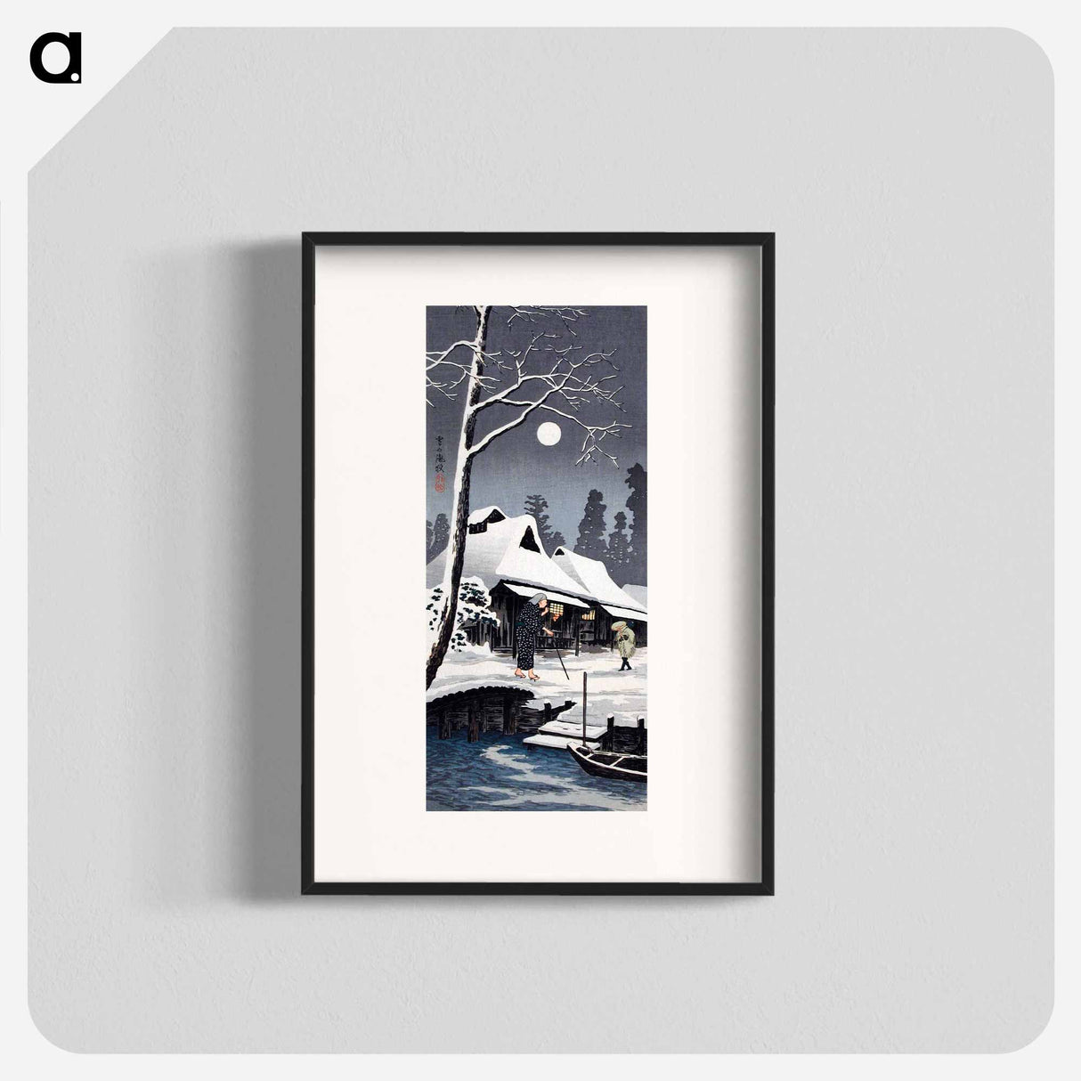 Moonlight on Snow - 高橋 弘明 Poster.