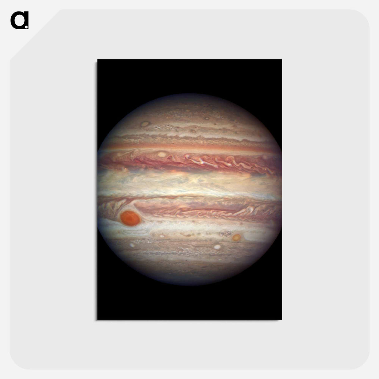 アートポストカード-Jupiter Portrait
- ハッブル画像 Postcard.