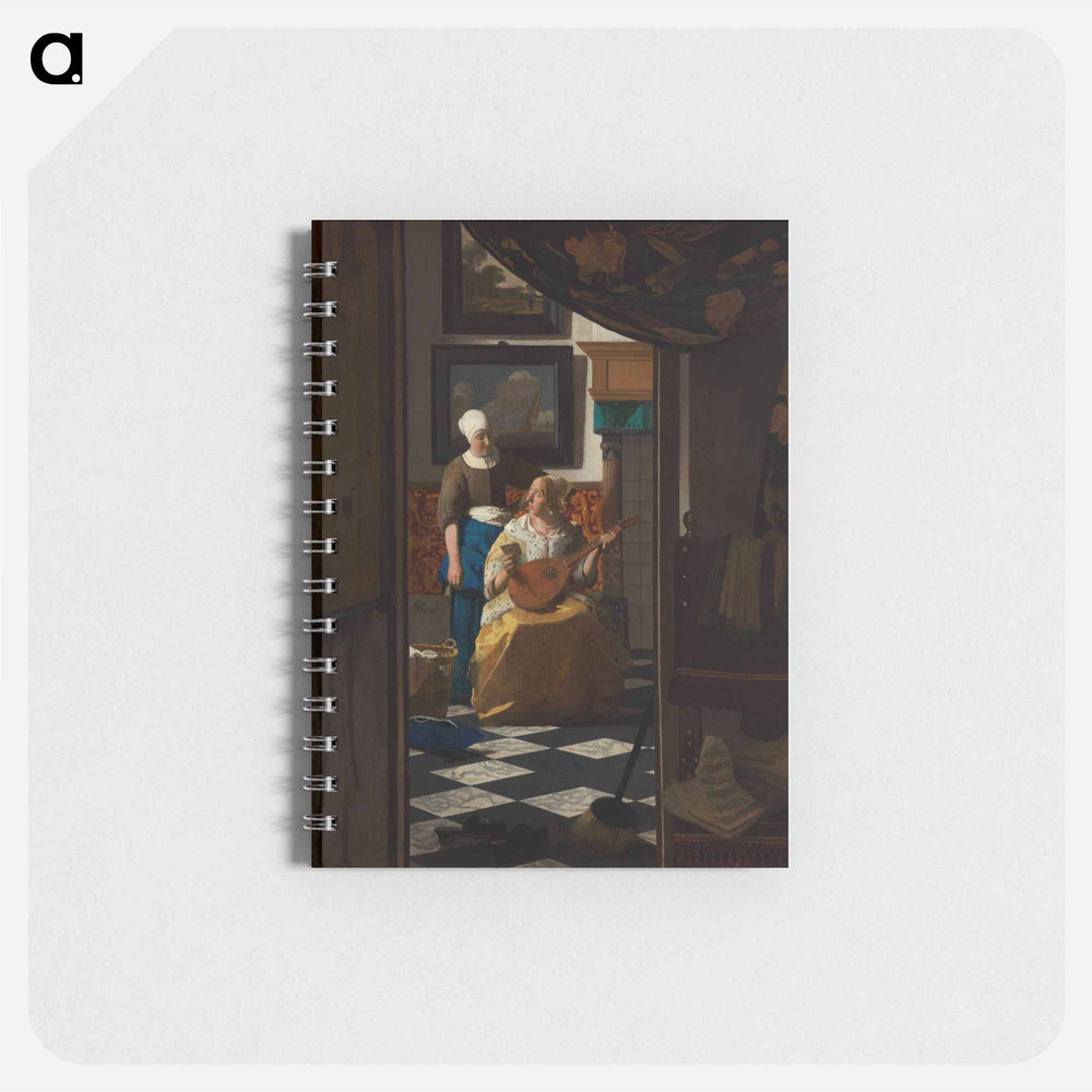 The Love Letter - ヨハネス フェルメール Memo.