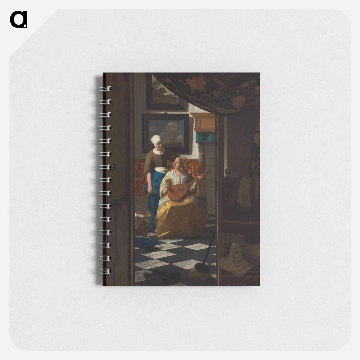 The Love Letter - ヨハネス フェルメール Memo.