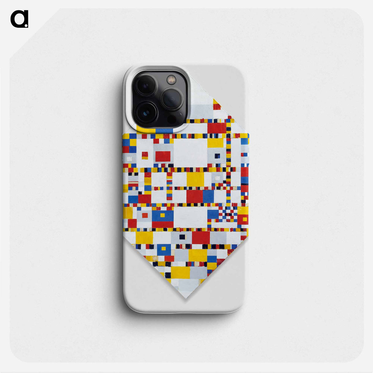 Victory Boogie Woogie - Piet Mondrian Phone Case.