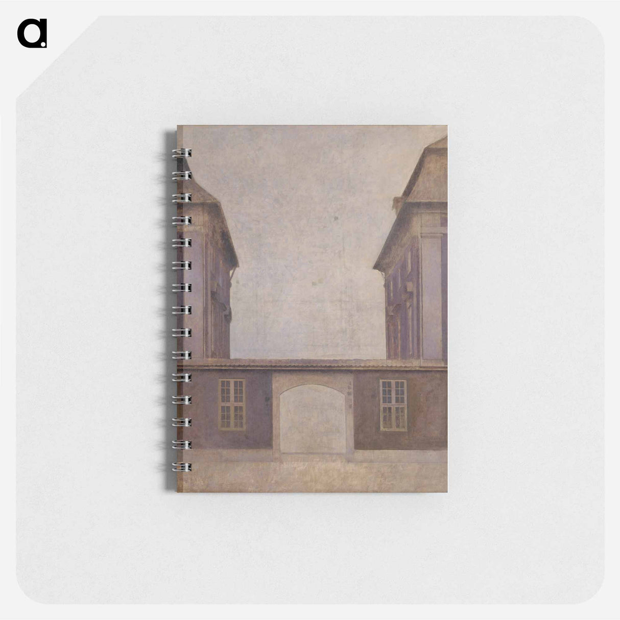 The Buildings of the Asiatic Company, seen from St. - ヴィルヘルム ハンマースホイ Memo.