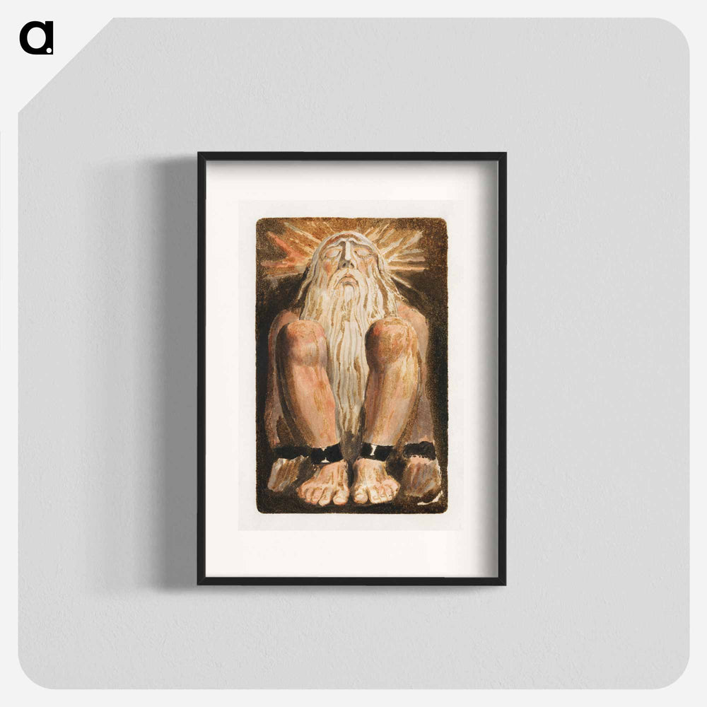 The First Book of Urizen, Plate 3 - William Blake Poster.