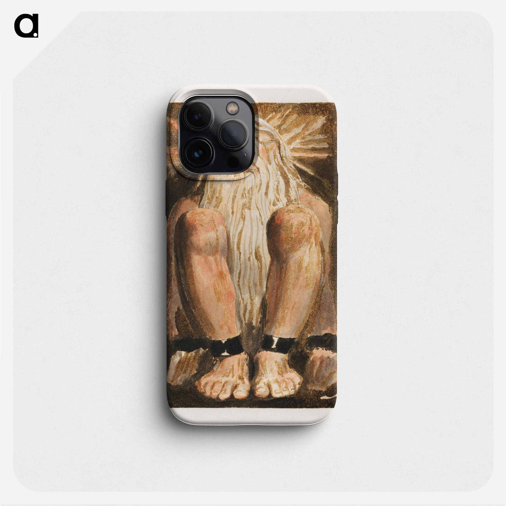 The First Book of Urizen, Plate 3 - William Blake Phone Case.