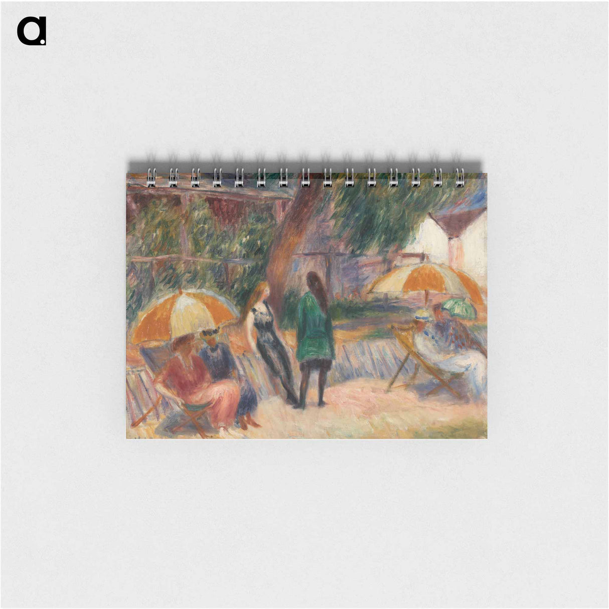 Beach with Figures, Bellport - ウィリアム ジェームス グラッケンズ Memo.