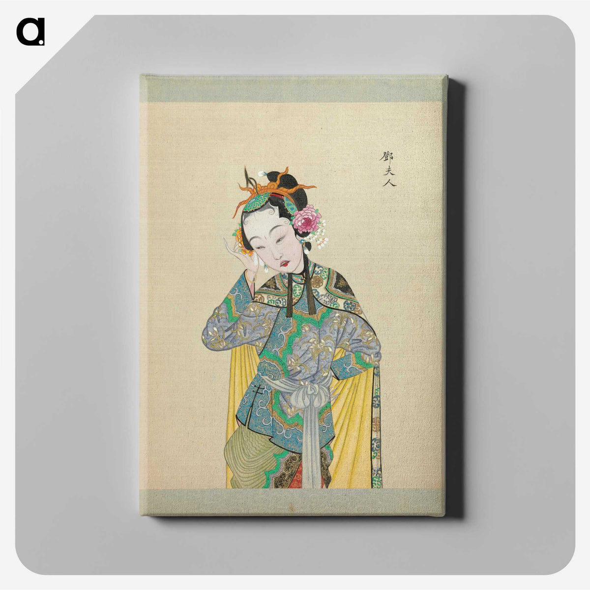 1-33_100-Portraits-of-Peking-Opera-Characters_canvas