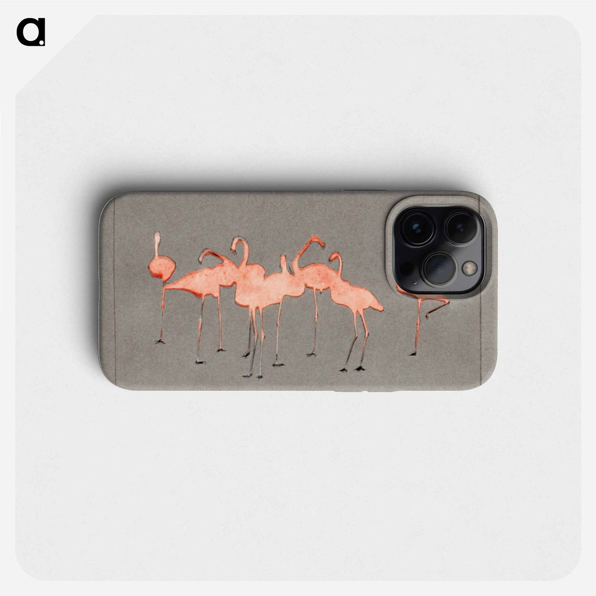 Flamingoes - アボット ハンダーソン セイヤー Phone Case.