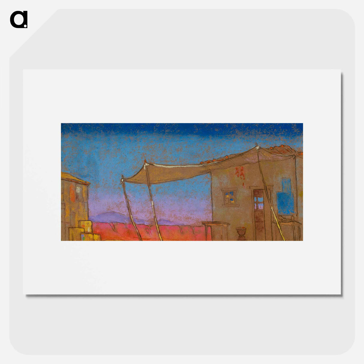アートポスター-Arches, Via Strozzi - 不思議の国のアリス Poster.