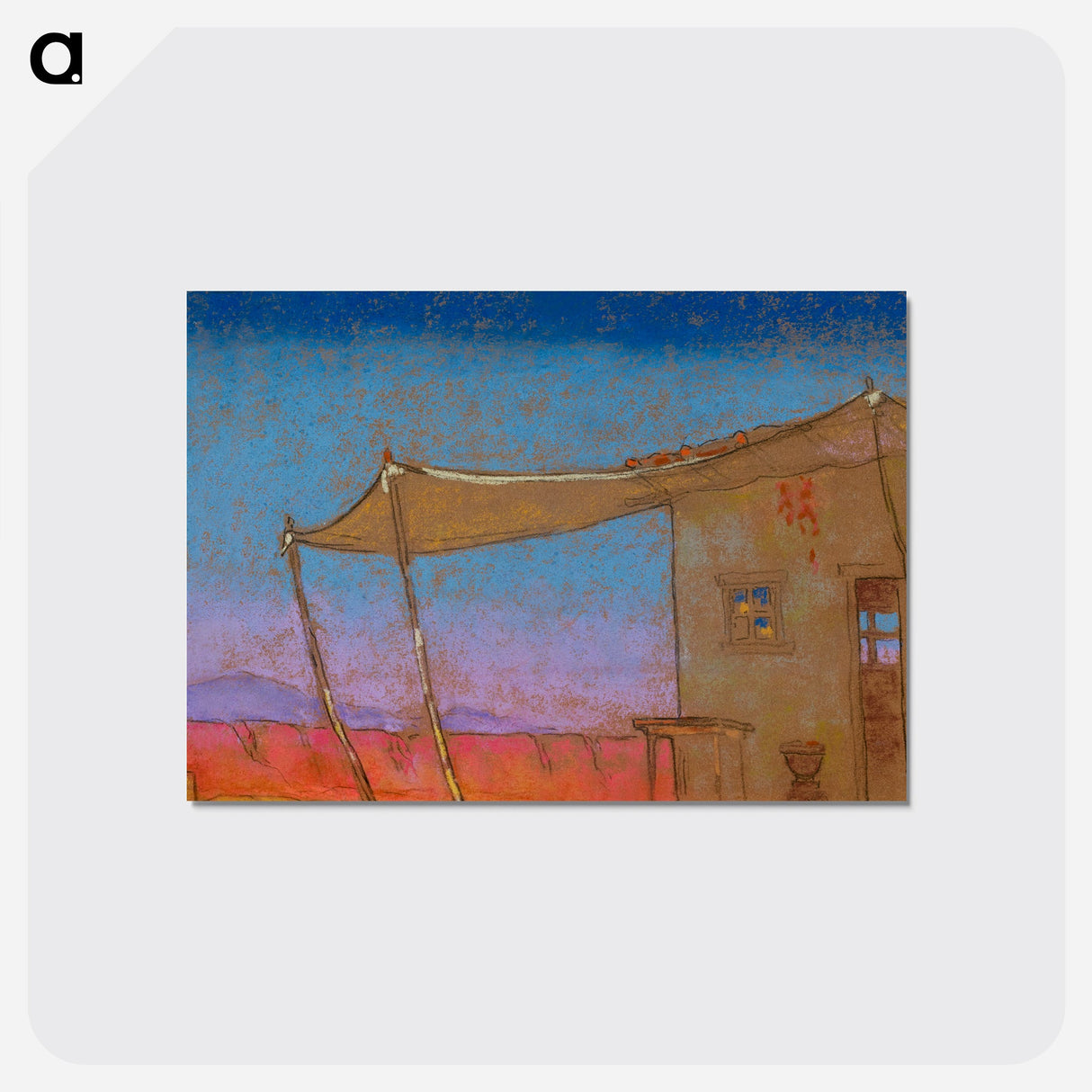 Arches, Via Strozzi - 不思議の国のアリス Postcard.