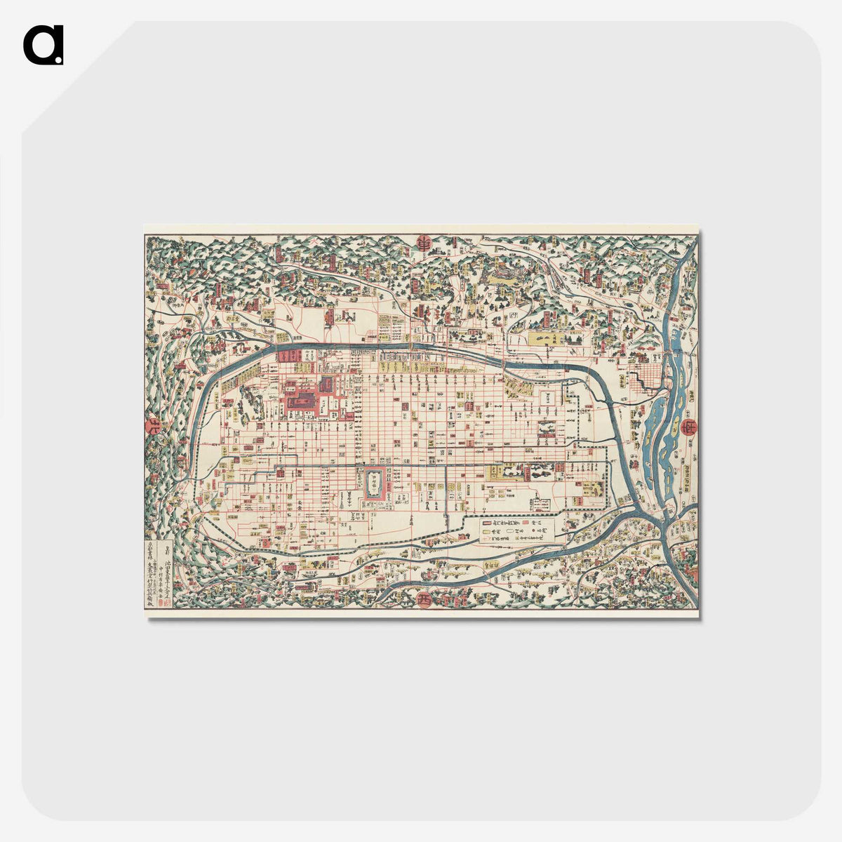 1-33_Antique-Maps_postcard