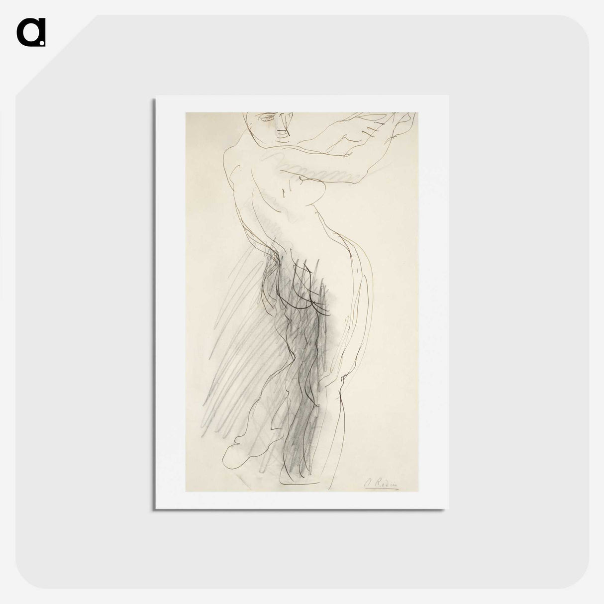1-33_Auguste-Rodin_hagaki