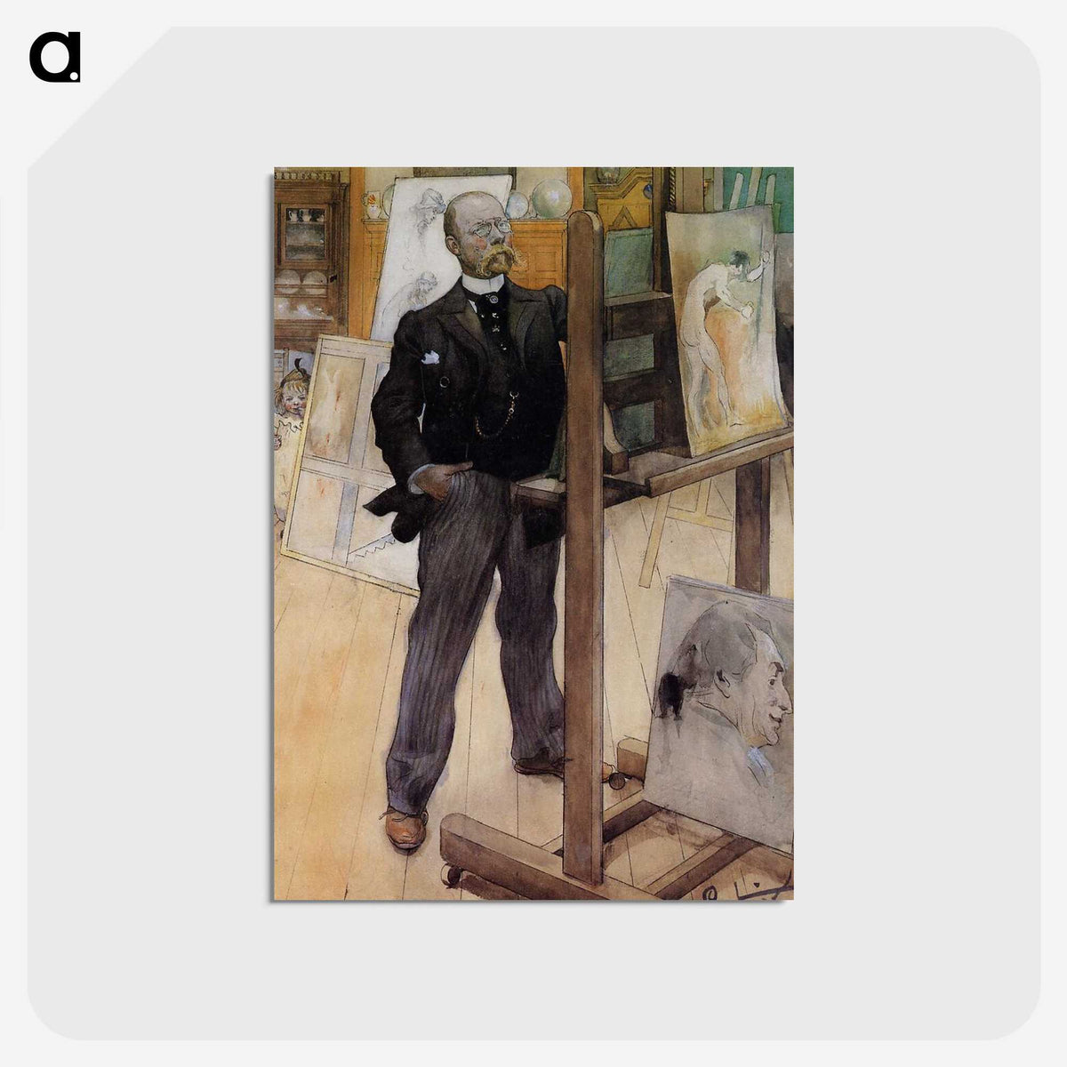 1-33_Carl-Larsson_postcard