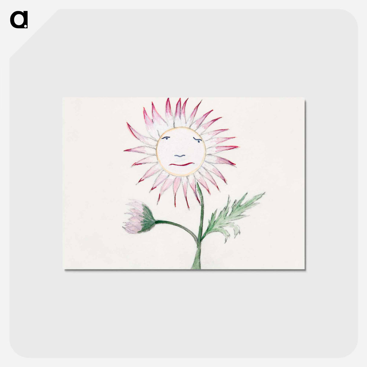 アートポストカード-Sunflower - チャールズ デムス Postcard.
