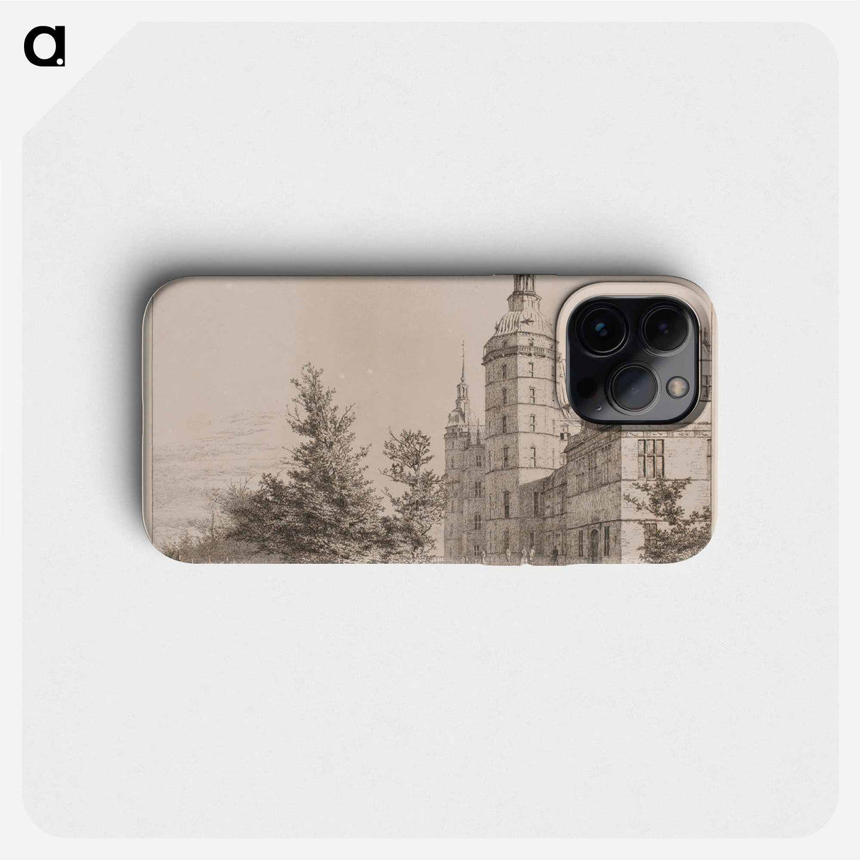 Frederiksborg Castle.Party at Møntbroen - クリステン ケプケ Phone Case.