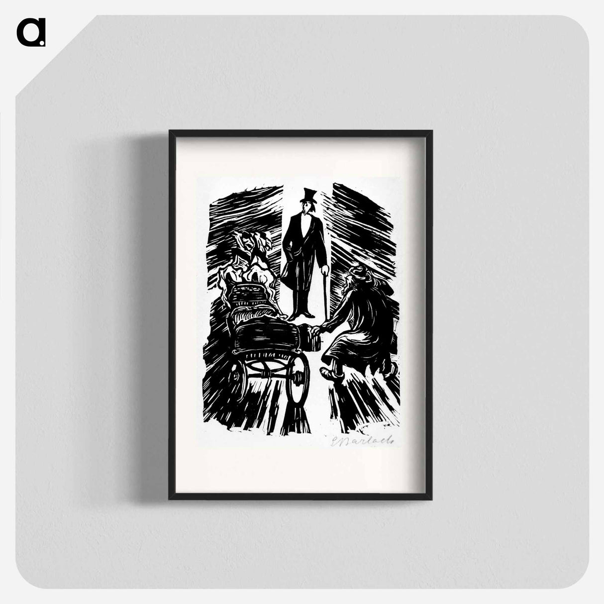 The master - エルンスト ハインリヒ バルラッハ Poster.