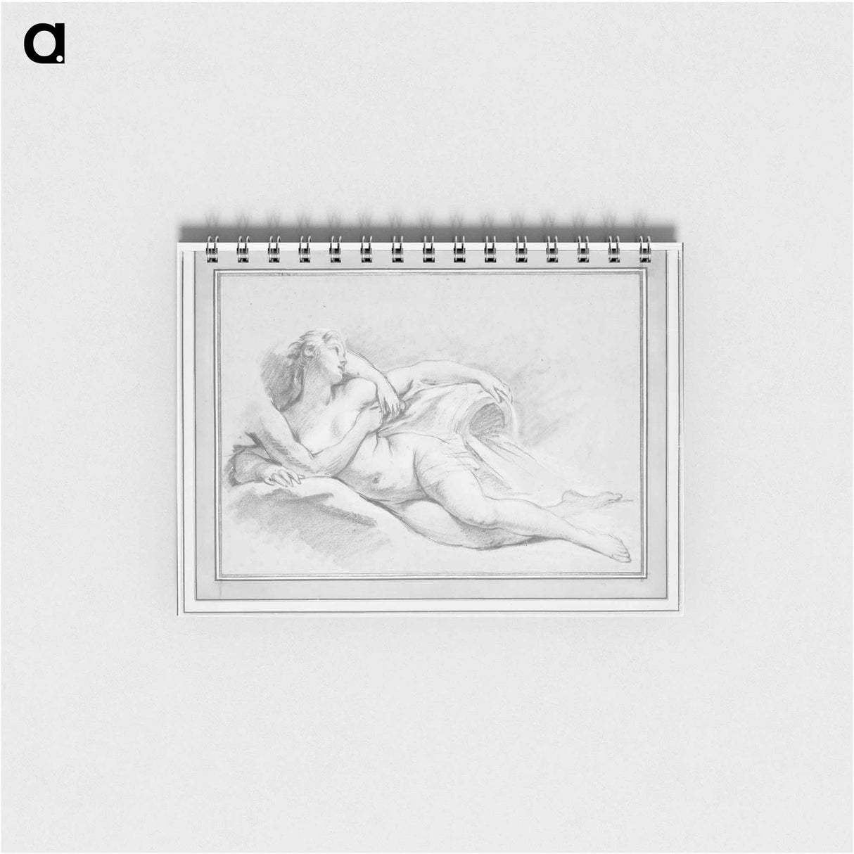 A Study for Two Nymphs - フランソワ ブーシェ Memo.