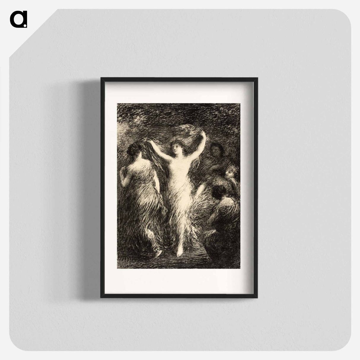 Dancers - アンリ ファンタン ラトゥール Poster.